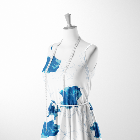 sutex woven dress form mockup