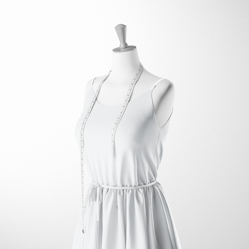 sutex woven dress form mockup
