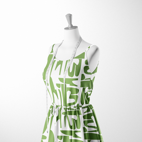 sutex woven dress form mockup