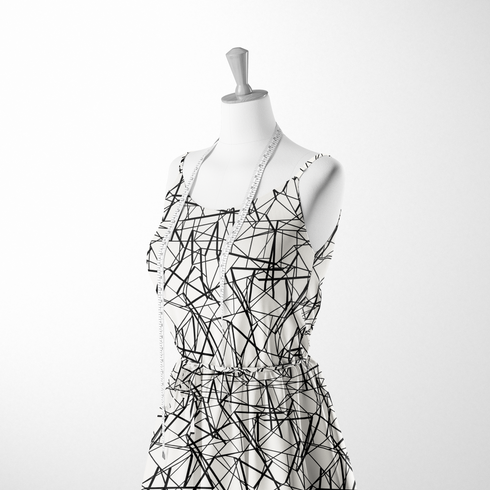 sutex woven dress form mockup