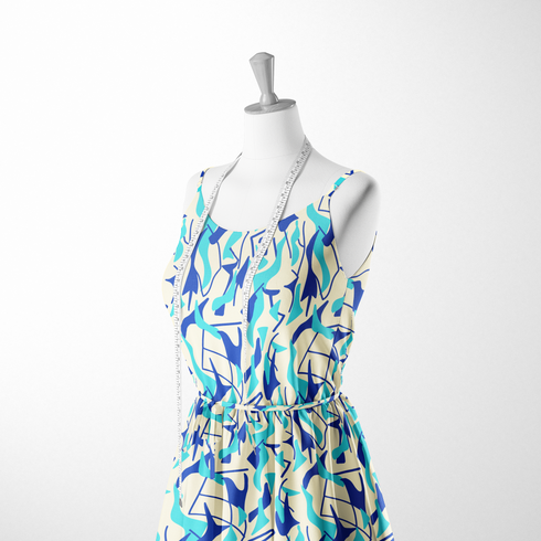 sutex woven dress form mockup