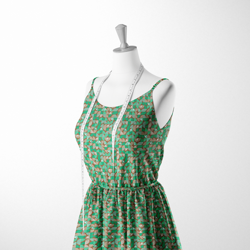 sutex woven dress form mockup