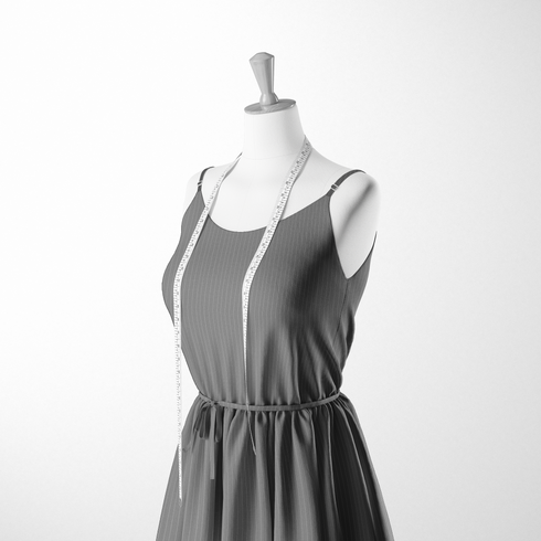 sutex woven dress form mockup