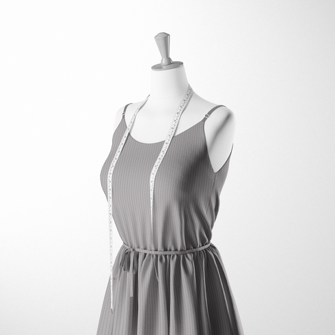 sutex woven dress form mockup