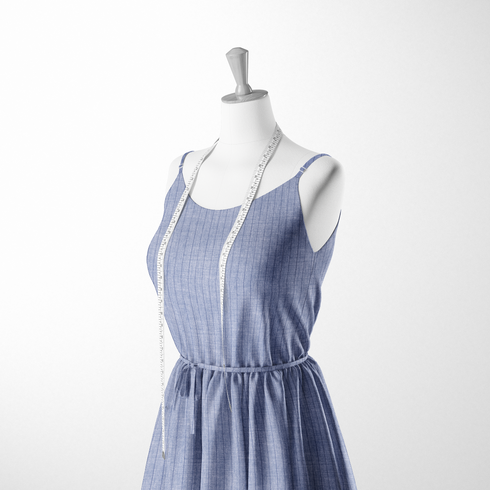 sutex woven dress form mockup
