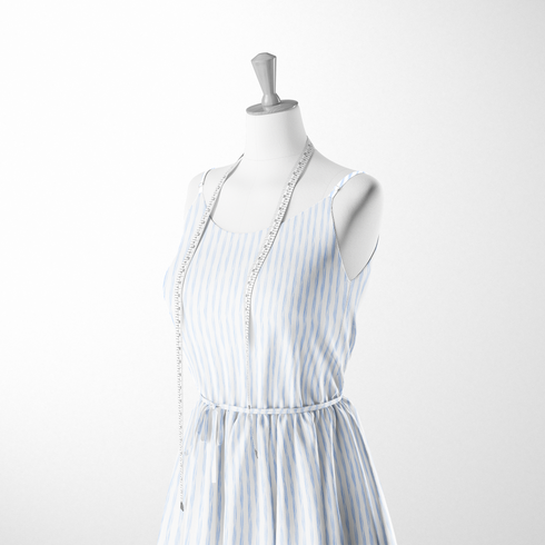 sutex woven dress form mockup