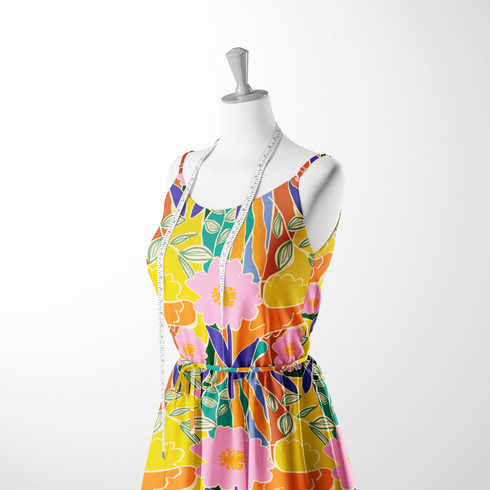 sutex woven dress form mockup