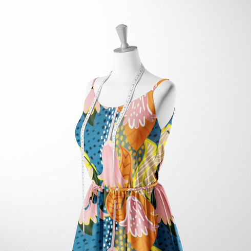 sutex woven dress form mockup