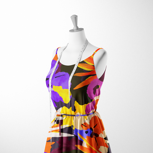 sutex woven dress form mockup