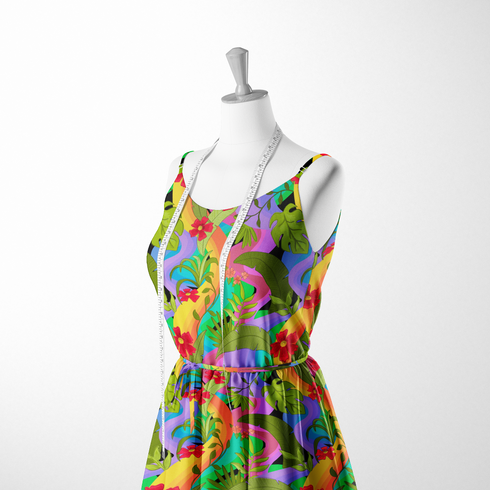sutex woven dress form mockup