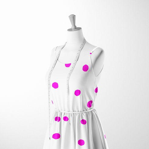 sutex woven dress form mockup