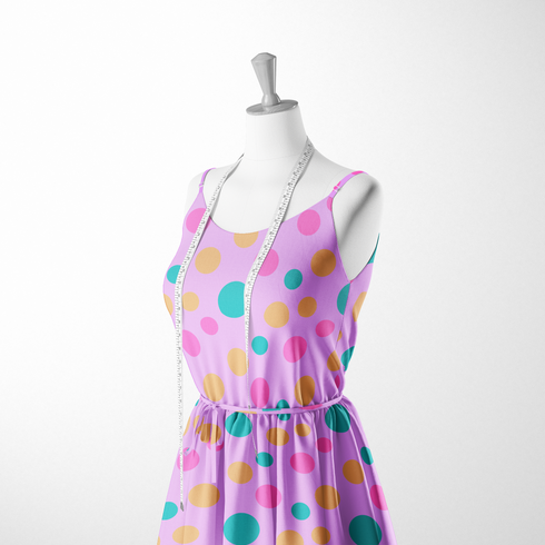 sutex woven dress form mockup