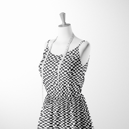sutex woven dress form mockup