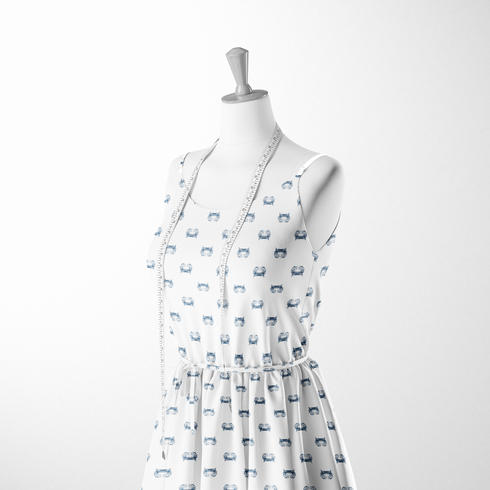 sutex woven dress form mockup