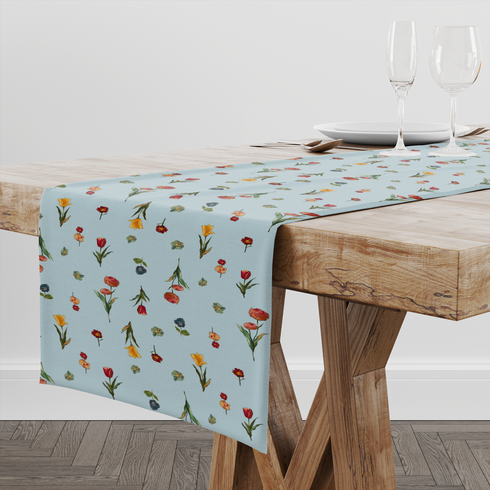 table runner mockup