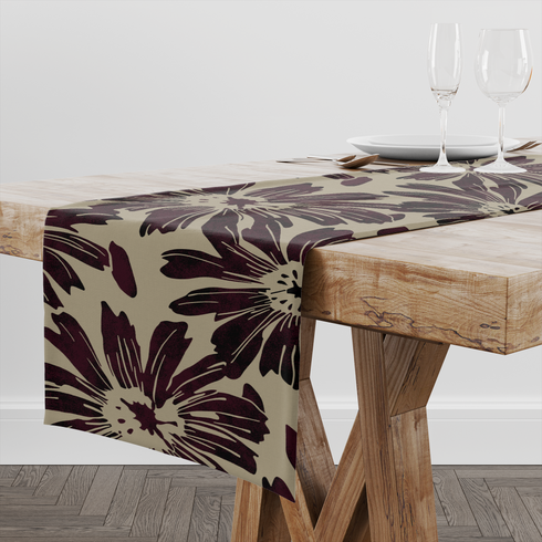 table runner mockup