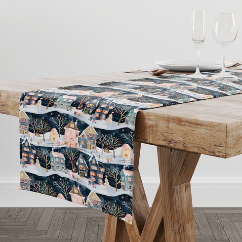 table runner mockup