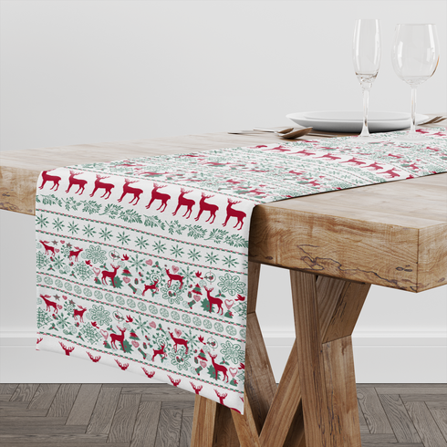 table runner mockup