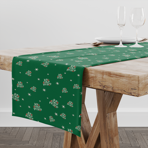table runner mockup