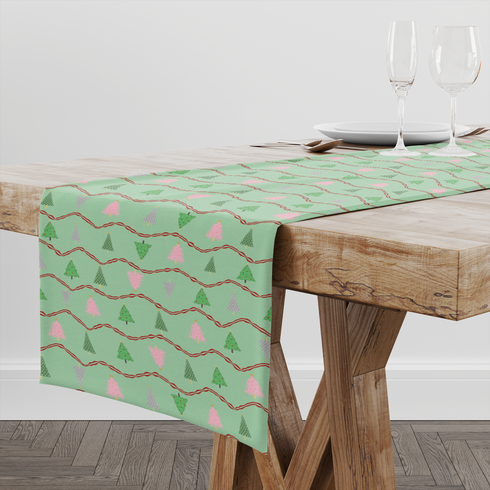 table runner mockup