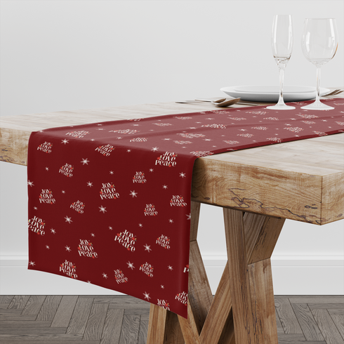 table runner mockup