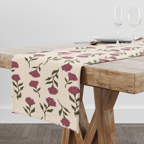 table runner mockup