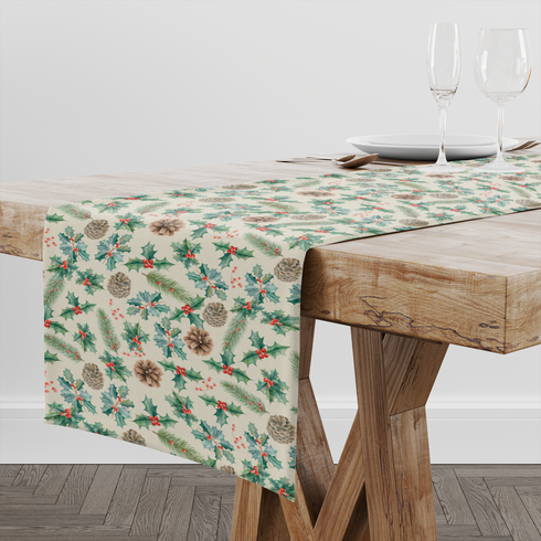 table runner mockup