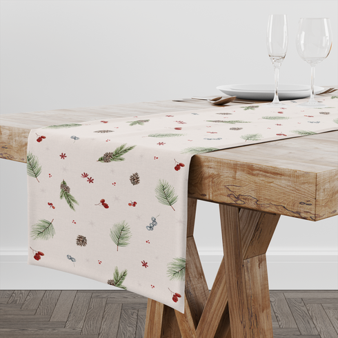 table runner mockup