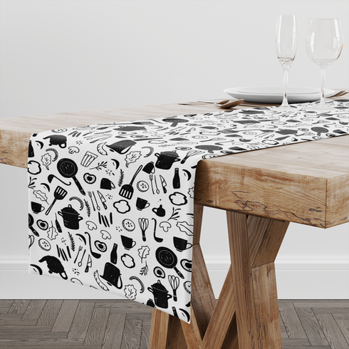 table runner mockup