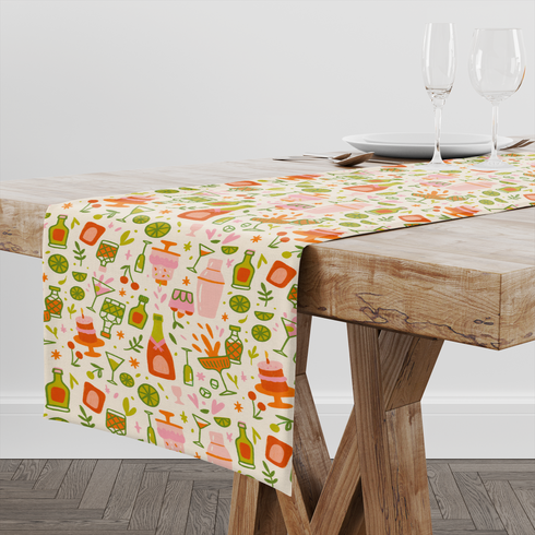 table runner mockup