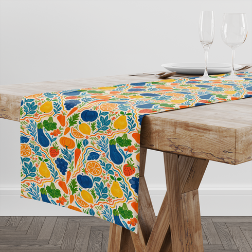 table runner mockup