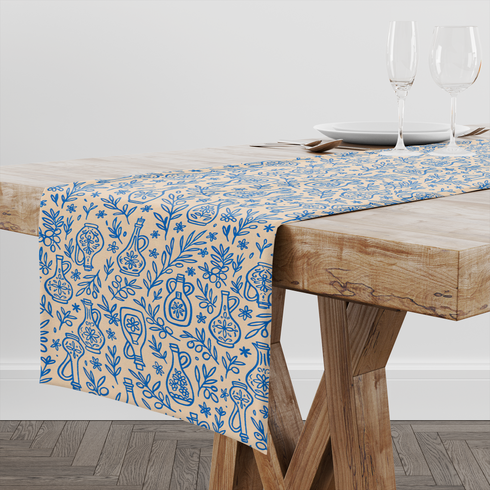 table runner mockup