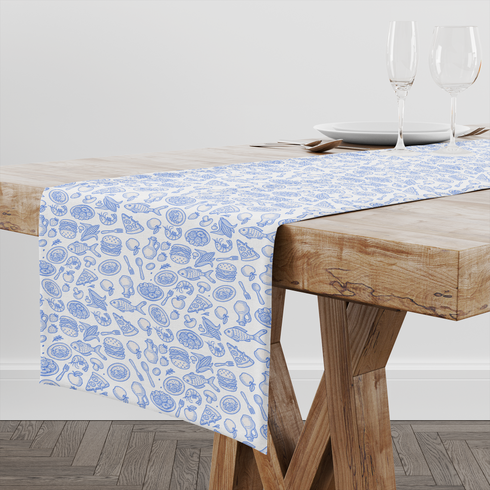 table runner mockup