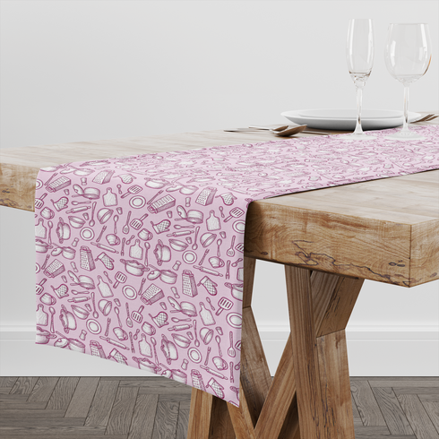 table runner mockup