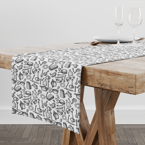 table runner mockup