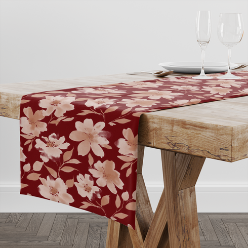 table runner mockup