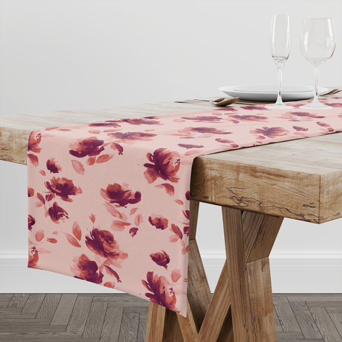 table runner mockup