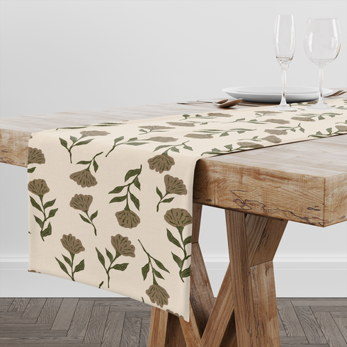 table runner mockup