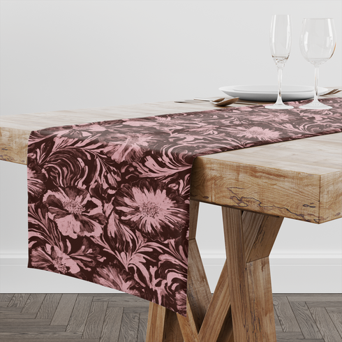 table runner mockup