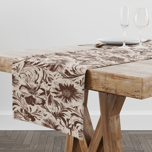 table runner mockup