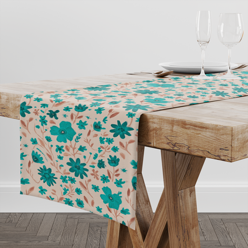 table runner mockup