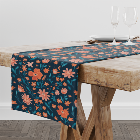 table runner mockup