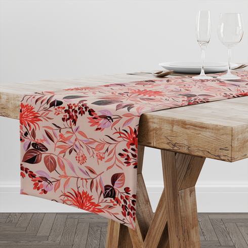 table runner mockup