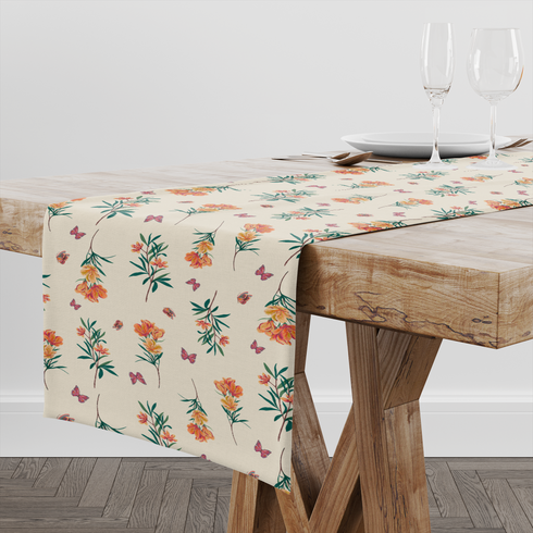 table runner mockup