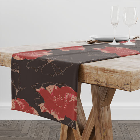 table runner mockup