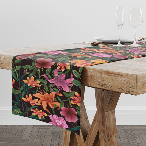table runner mockup