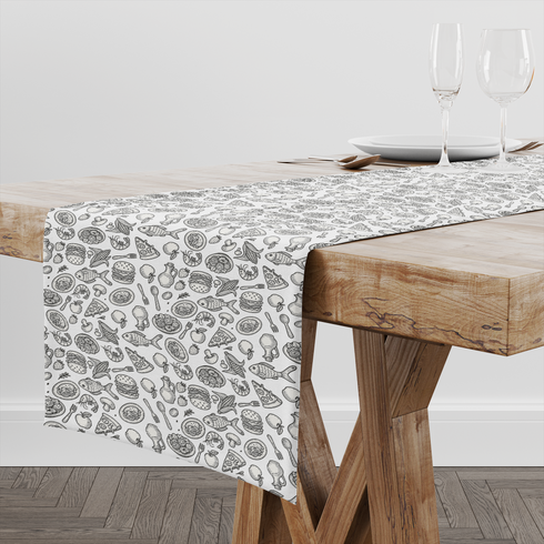 table runner mockup