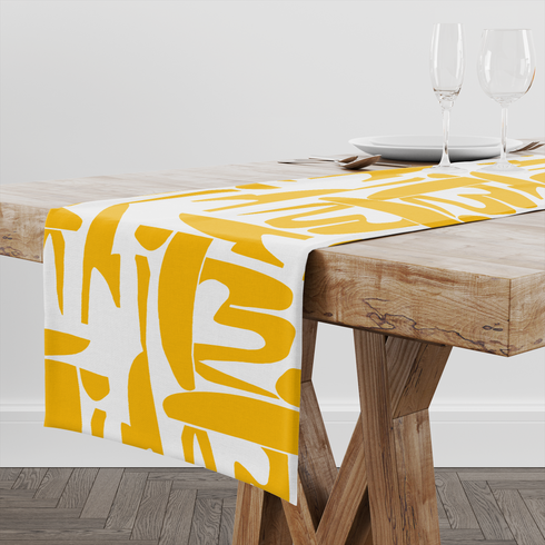 table runner mockup
