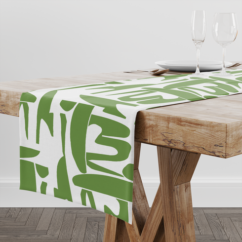 table runner mockup