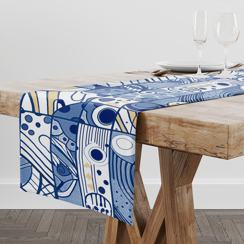 table runner mockup